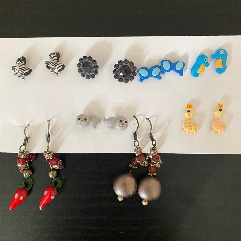 Cute set of earrings
